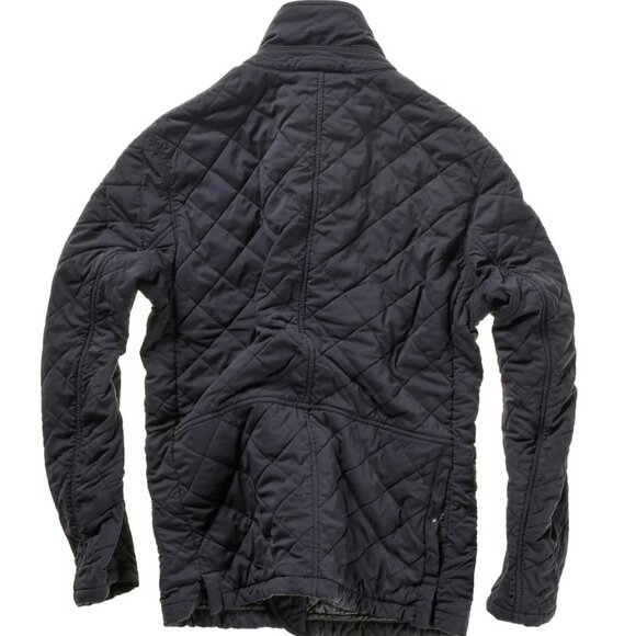 Relwen Quilted Trap Blazer - Navy - Large - Picture 2 of 9